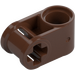 LEGO Brown Cross Block 90° 1 x 2 (Axle/Pin) (6536 / 40146)