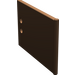 LEGO Brown Cupboard 2 x 3 x 2 Door (4533 / 30125)