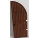 LEGO Brown Door 1 x 4 x 8 with Rounded Top (6105)