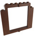 LEGO Brown Door Frame 2 x 8 x 6 Revolving without Bottom Notches (40253)