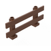 LEGO Brown Fence 1 x 8 x 2 (6079)
