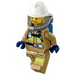 LEGO Bruin Brandweerman Minifiguur