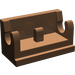 LEGO marron Charnière 1 x 2 Base (3937)
