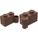 LEGO Brown Hinge Brick 1 x 4 Swivel