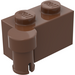LEGO Brown Hinge Brick 1 x 4 Top (3830 / 65122)