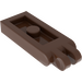 LEGO Brown Hinge Plate 1 x 2 with 2 Fingers Hollow Studs (4276)
