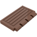 LEGO marron Charnière Tuile 2 x 4 avec Ribs (2873)