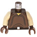 LEGO Brown Naboo Security Officer Torso (973 / 73403)