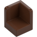 LEGO Brown Panel 1 x 1 Corner with Rounded Corners (6231)