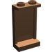 LEGO marron Panneau 1 x 2 x 3 avec supports latéraux - tenons creux (35340 / 87544)