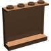 LEGO Brown Panel 1 x 4 x 3 with Side Supports, Hollow Studs (35323 / 60581)