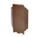 LEGO Brown Panel 3 x 3 x 6 Corner Wall with Bottom Indentations (2345)