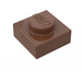 LEGO Brown Plate 1 x 1 (3024)