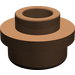 LEGO Brown Plate 1 x 1 Round with Open Stud