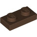 LEGO Brown Plate 1 x 2 (3023 / 28653)