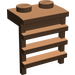 LEGO Bruin Plaat 1 x 2 met Ladder (4175 / 31593)