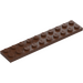 LEGO Brown Plate 2 x 10 (3832)