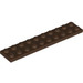LEGO Brown Plate 2 x 10 (3832)