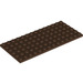 LEGO Brown Plate 6 x 14 (3456)