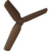 LEGO Brown Propeller 3 Blade 9 Diameter without Recessed Center (15790 / 30332)