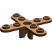 LEGO Brown Propeller 4 Blade 5 Diameter with Open Connector (2479)