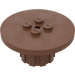 LEGO Brown Round Table with studs in center (4223)