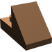LEGO Brown Slope 1 x 2 (45°) with Plate (15672 / 92946)