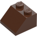 LEGO Marron Pente 2 x 2 (45°) (3039 / 6227)