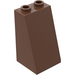 LEGO Marron Pente 2 x 2 x 3 (75°) Tenons creux, surface rugueuse (3684 / 30499)