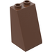 LEGO Brown Slope 2 x 2 x 3 (75°) Hollow Studs, Rough Surface (3684 / 30499)