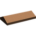 LEGO Bruin Helling 2 x 4 (25°) Dubbele (3299)