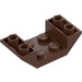 LEGO Brown Slope 2 x 4 (45°) Double Inverted with Open Center (4871)