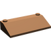 LEGO Bruin Helling 3 x 6 (25°) met binnenmuren (3939 / 6208)