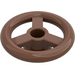 LEGO Brown Small Steering Wheel (16091 / 30663)