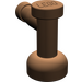 LEGO Brown Tap 1 x 1 with Hole in End (4599)
