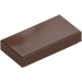 LEGO Brown Tile 1 x 2 with Groove (3069)