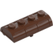 LEGO Marron Coffre au Trésor Couvercle 2 x 4 avec charnière épaisse (4739 / 29336)