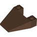 LEGO Brown Wedge 4 x 4 without Stud Notches (4858)