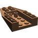 LEGO marron Coin 6 x 4 Inversé (4856)