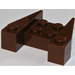 LEGO Brown Wedge Brick 3 x 4 with Stud Notches (50373)