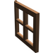 LEGO marron Fenêtre Pane 2 x 4 x 3  (4133)