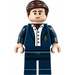 LEGO Bruce Wayne with Dark Blue Suit and White Shirt Minifigure