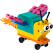 LEGO Build Your Own Snail mit Superpowers - Make It Yours 30563