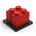 LEGO Buildable 2 x 2 Red Brick REDBRICK