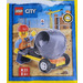 LEGO Builder met Cement Mixer 952403