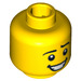 LEGO Bunny Suit Guy Head (Safety Stud) (3626 / 10014)