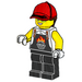 LEGO Burger Chef Figurine