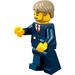 LEGO Bus Driver with Train Jacket Minifigure