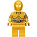 LEGO C-3PO con Plano Piernas Minifigura