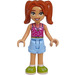 LEGO Candi met Rood en Paars Top Minifiguur